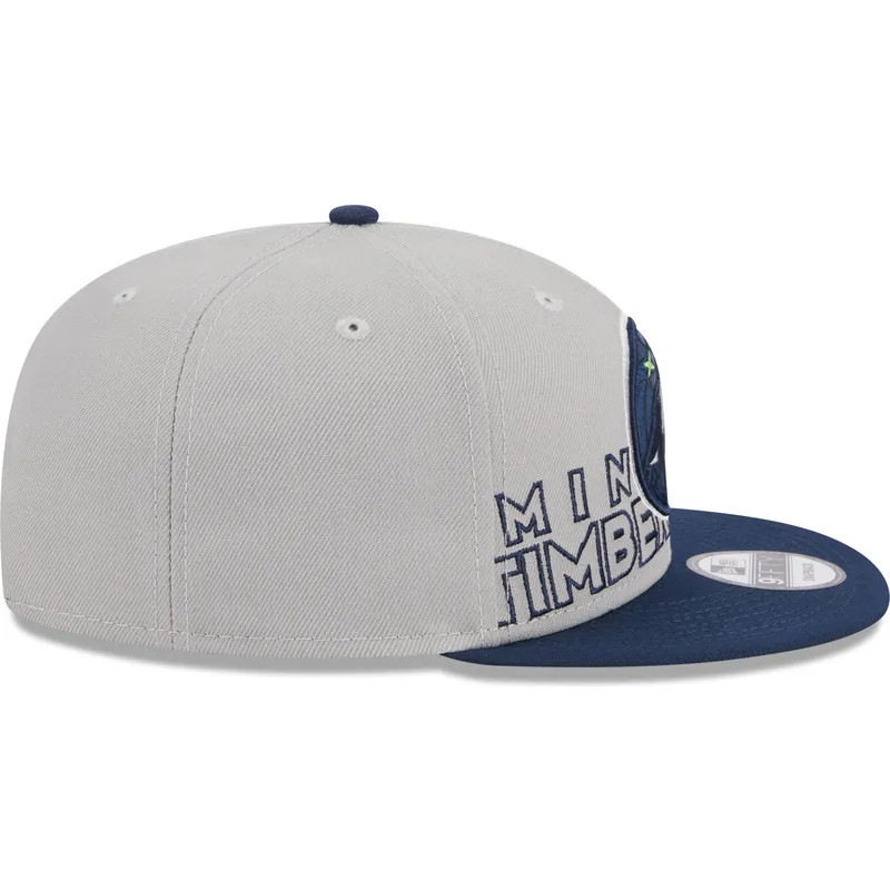 siltovka-rovna-siva-snapback-9fifty-draft-edition-2023-minnesota-timberwolves-nba-new-era
