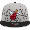 siltovka-rovna-siva-snapback-9fifty-draft-edition-2023-miami-heat-nba-new-era
