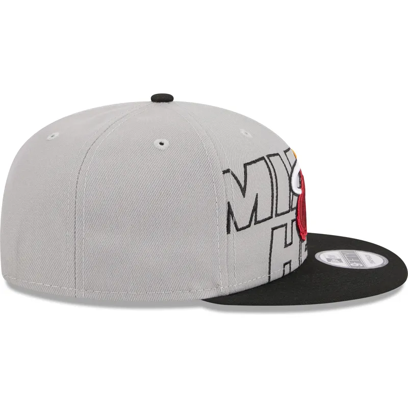 siltovka-rovna-siva-snapback-9fifty-draft-edition-2023-miami-heat-nba-new-era