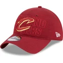 siltovky-zaoblena-cervena-nastavitelny-pasik-9twenty-draft-edition-2023-cleveland-cavaliers-nba-new-era