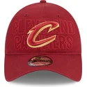 siltovka-zaoblena-cervena-nastavitelny-9twenty-draft-edition-2023-cleveland-cavaliers-nba-new-era