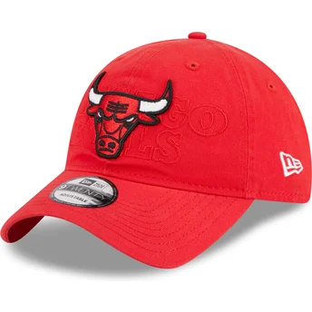 Šiltovka zaoblená červená nastaviteľný 9TWENTY Draft Edition 2023 Chicago Bulls NBA New Era