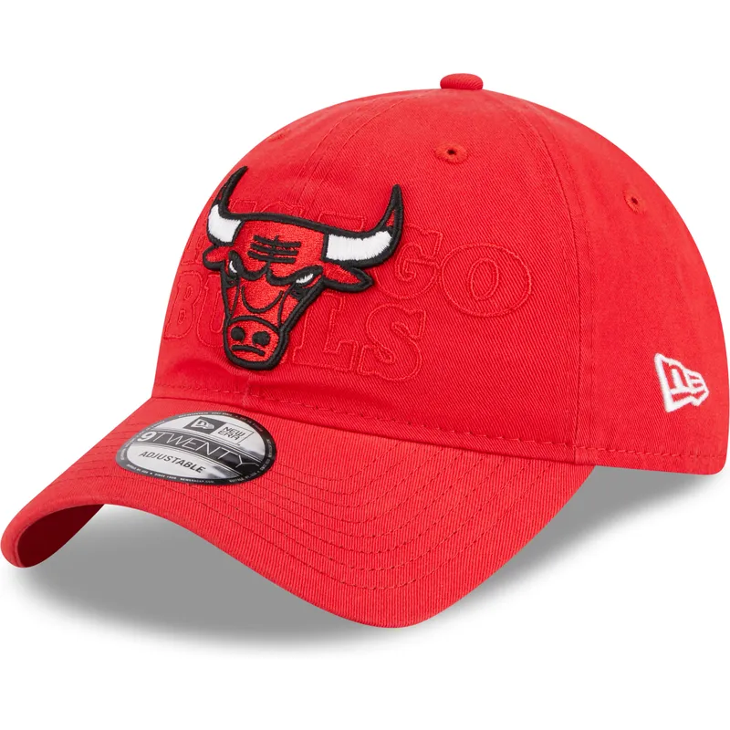 siltovka-zaoblena-cervena-nastavitelny-9twenty-draft-edition-2023-chicago-bulls-nba-new-era