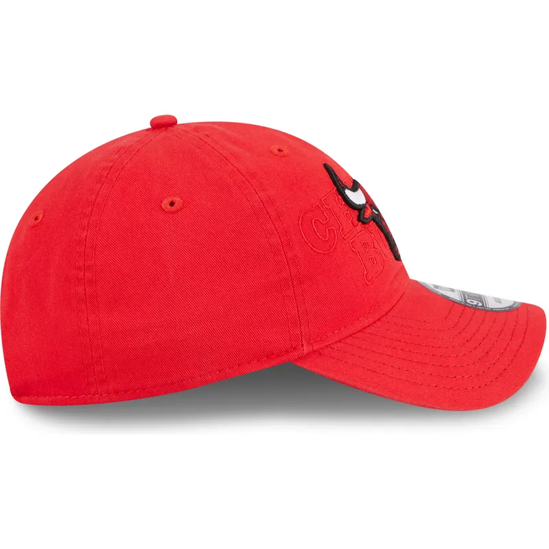 siltovka-zaoblena-cervena-nastavitelny-9twenty-draft-edition-2023-chicago-bulls-nba-new-era