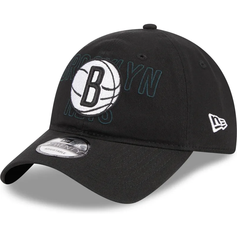 cap-zaoblena-black-adjustable-strap-9twenty-draft-edition-2023-brooklyn-nets-nba-new-era cap-zaoblena-black-adjustable-strap-9twenty-draft-edition-2023-brooklyn-nets-nba-new-era