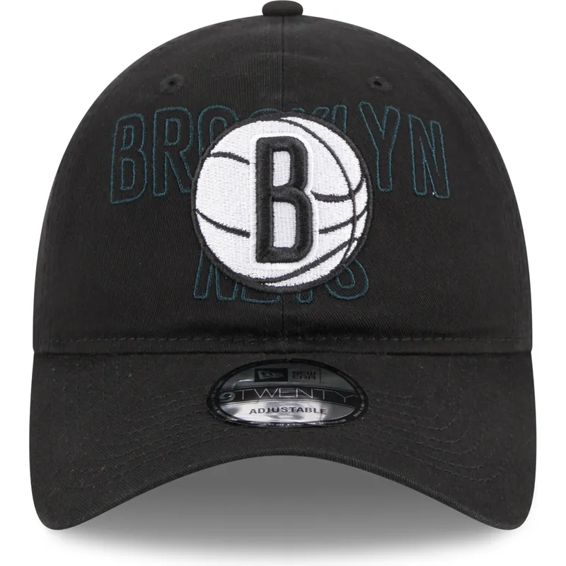 cap-zaoblena-black-adjustable-strap-9twenty-draft-edition-2023-brooklyn-nets-nba-new-era cap-zaoblena-black-adjustable-strap-9twenty-draft-edition-2023-brooklyn-nets-nba-new-era