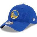 cap-zaoblena-blue-adjustable-strap-9twenty-draft-edition-2023-golden-state-warriors-nba-new-era