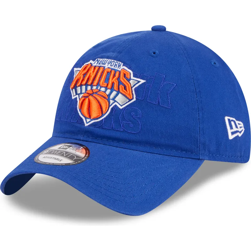 siltovka-zaoblena-modra-nastavitelny-9twenty-draft-edition-2023-new-york-knicks-nba-new-era