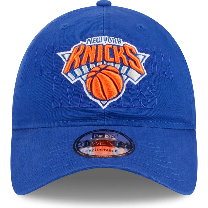 siltovka-zaoblena-modra-nastavitelny-9twenty-draft-edition-2023-new-york-knicks-nba-new-era