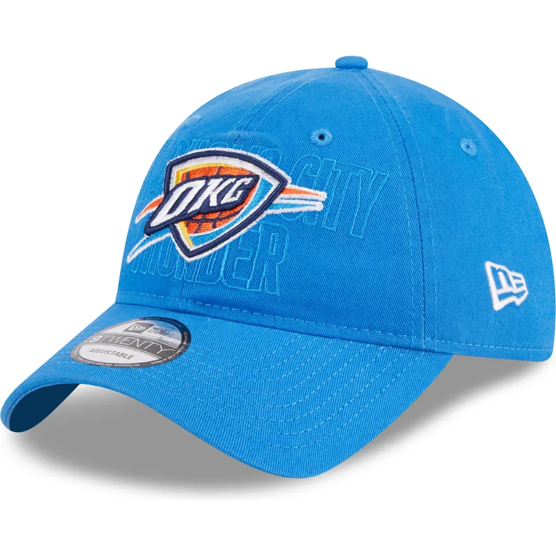 siltovka-zaoblena-modra-nastavitelny-9twenty-draft-edition-2023-oklahoma-city-thunder-nba-new-era