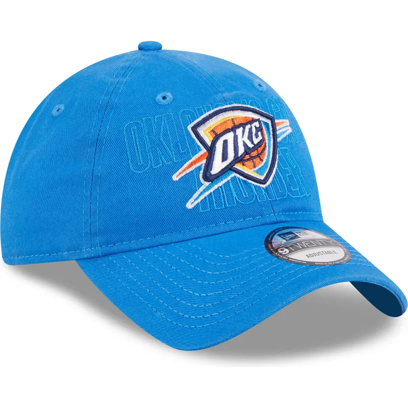 siltovka-zaoblena-modra-nastavitelny-9twenty-draft-edition-2023-oklahoma-city-thunder-nba-new-era