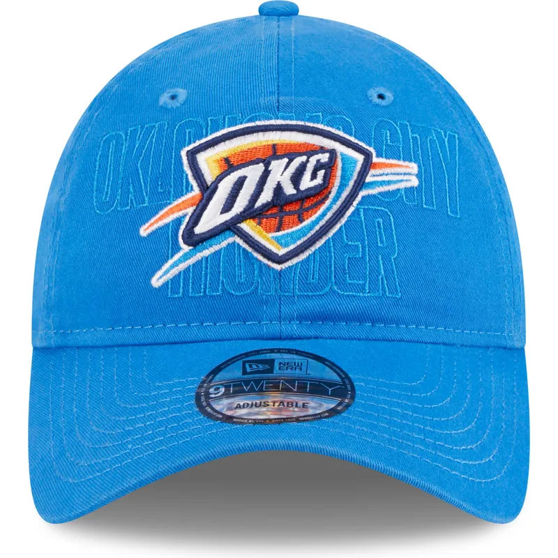 siltovka-zaoblena-modra-nastavitelny-9twenty-draft-edition-2023-oklahoma-city-thunder-nba-new-era