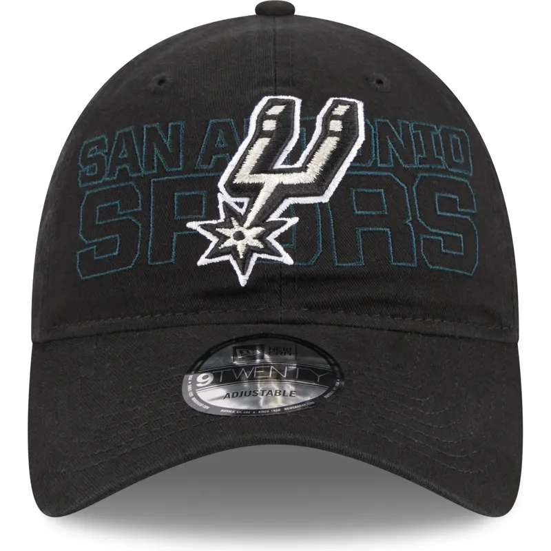 cap-zaoblena-black-adjustable-strap-9twenty-draft-edition-2023-san-antonio-spurs-nba-new-era