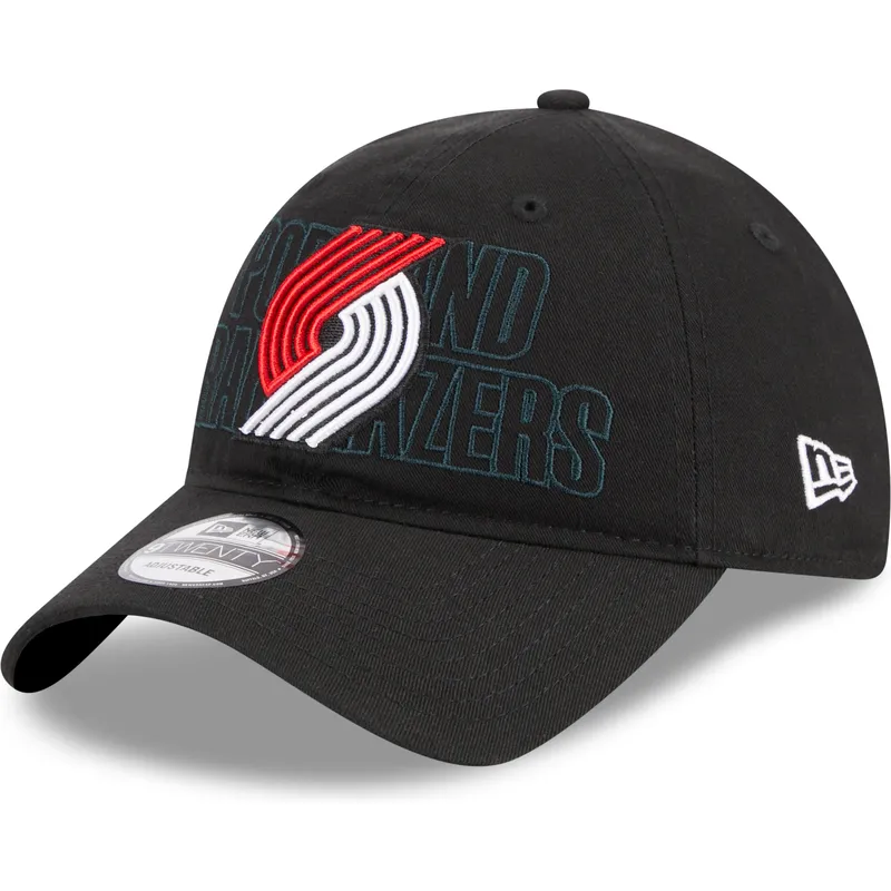 cap-zaoblena-black-adjustable-strap-9twenty-draft-edition-2023-portland-trail-blazers-nba-new-era