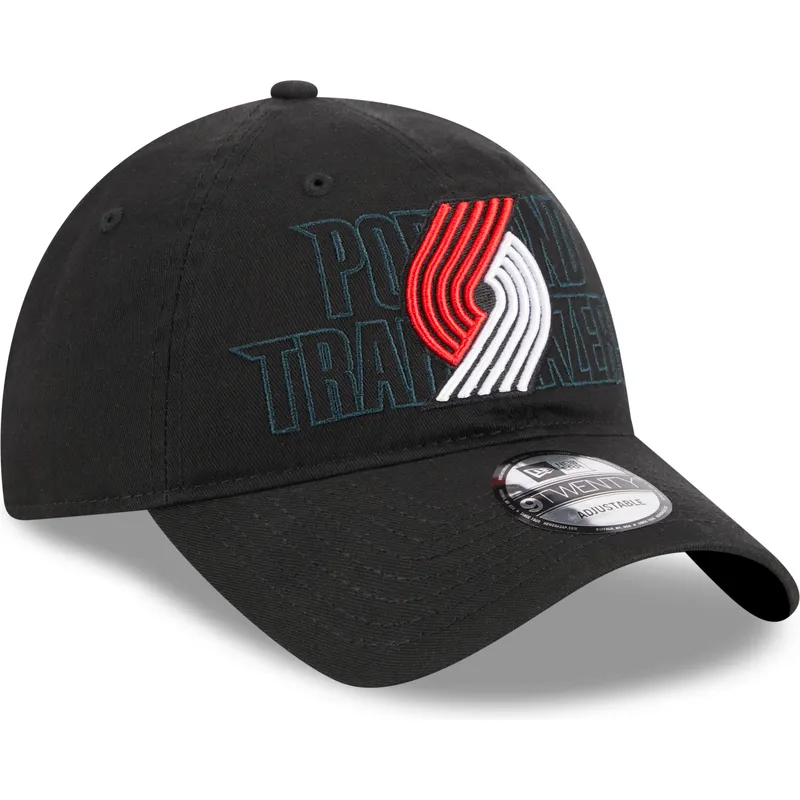 cap-zaoblena-black-adjustable-strap-9twenty-draft-edition-2023-portland-trail-blazers-nba-new-era