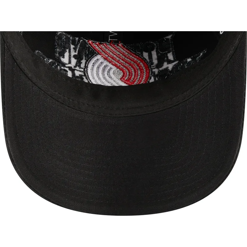 siltovky-zaoblena-cierna-nastavitelny-pasik-9twenty-draft-edition-2023-portland-trail-blazers-nba-new-era