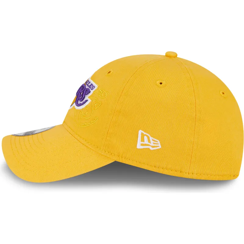 siltovka-zaoblena-zlta-nastavitelny-9twenty-draft-edition-2023-los-angeles-lakers-nba-new-era
