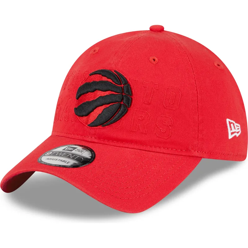 siltovky-zaoblena-cervena-nastavitelny-pasik-9twenty-draft-edition-2023-toronto-raptors-nba-new-era