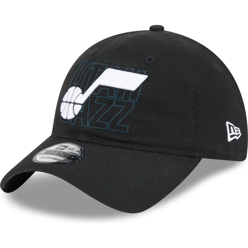 siltovka-zaoblena-cierna-nastavitelny-9twenty-draft-edition-2023-utah-jazz-nba-new-era