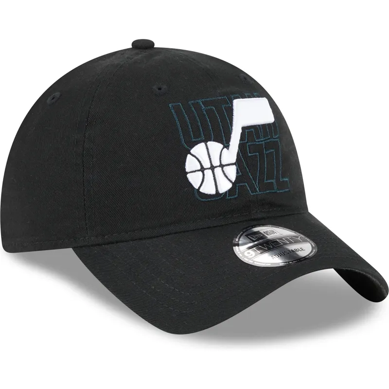 siltovka-zaoblena-cierna-nastavitelny-9twenty-draft-edition-2023-utah-jazz-nba-new-era
