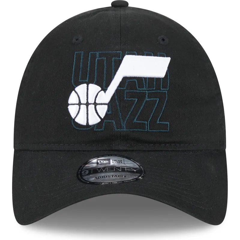siltovka-zaoblena-cierna-nastavitelny-9twenty-draft-edition-2023-utah-jazz-nba-new-era