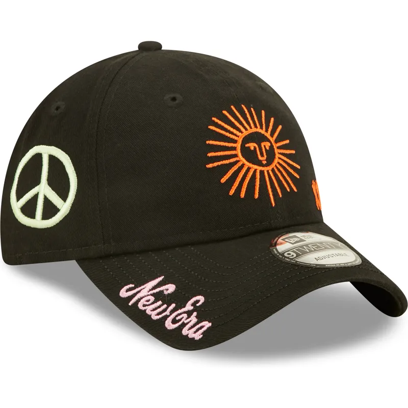 siltovka-zaoblena-cierna-nastavitelny-9twenty-washed-graphic-new-era