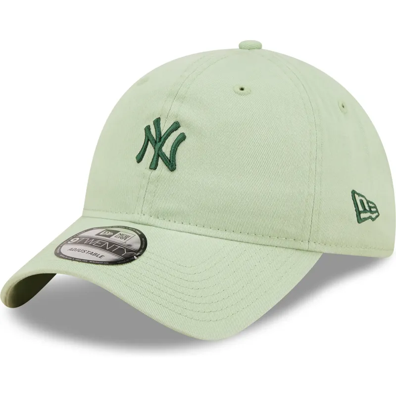 siltovka-zaoblena-zelena-nastavitelny-9twenty-mini-new-york-yankees-mlb-new-era