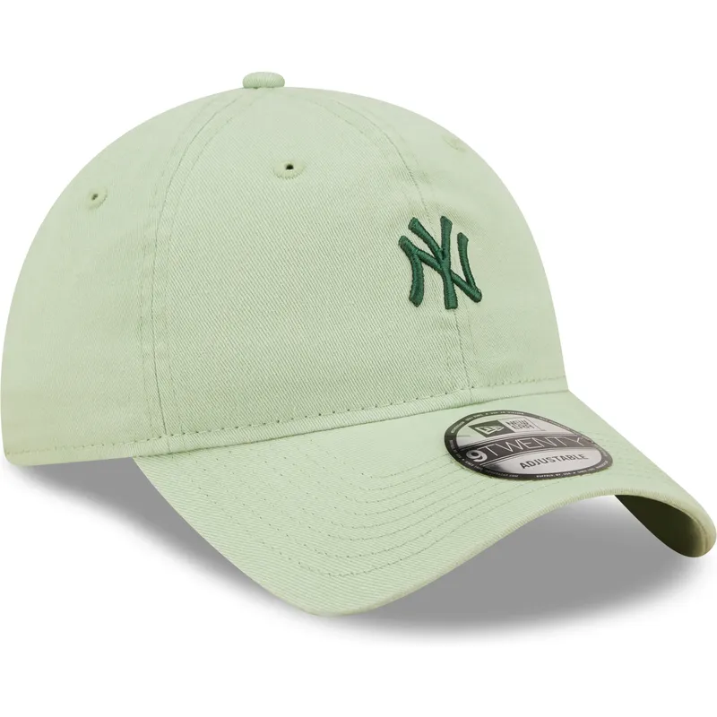siltovka-zaoblena-zelena-nastavitelny-9twenty-mini-new-york-yankees-mlb-new-era
