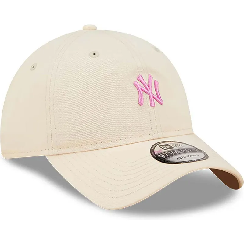 siltovka-zaoblena-ruzova-nastavitelny-9twenty-mini-new-york-yankees-mlb-new-era