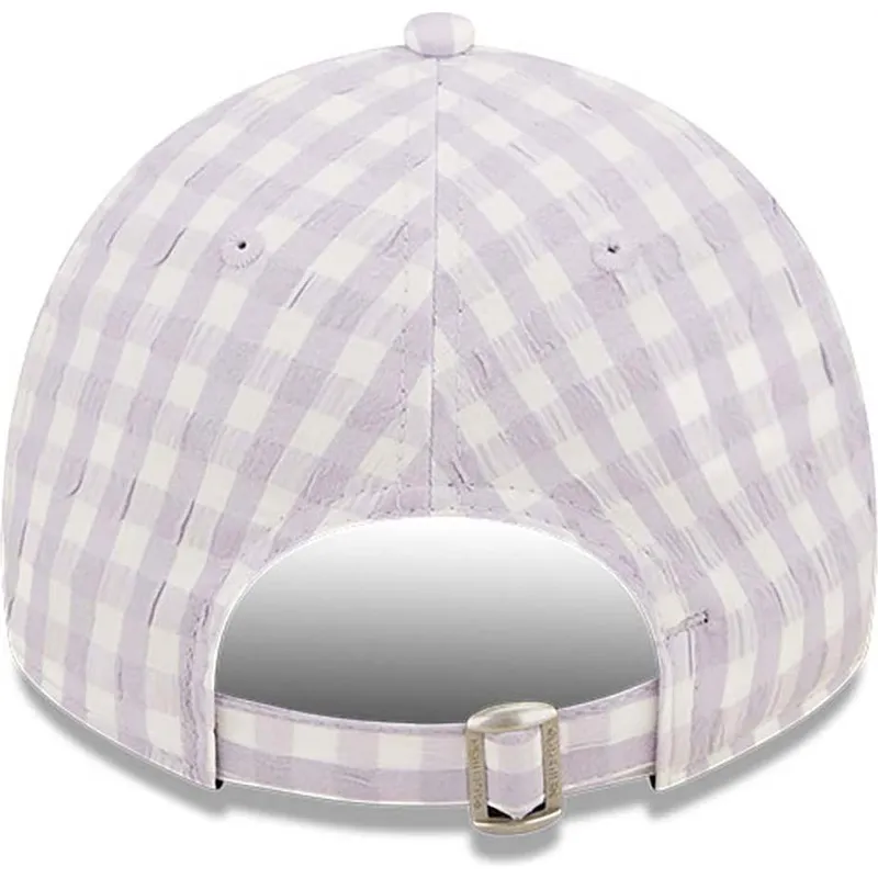 cap-zaoblena-violet-adjustable-strap-claro-9twenty-gingham-new-york-yankees-mlb-new-era