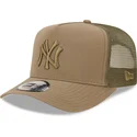 siltovka-zaoblena-zelena-snapback-a-frame-tech-ripstop-new-york-yankees-mlb-new-era