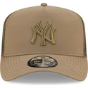 siltovka-zaoblena-zelena-snapback-a-frame-tech-ripstop-new-york-yankees-mlb-new-era