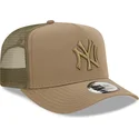 siltovka-zaoblena-zelena-snapback-a-frame-tech-ripstop-new-york-yankees-mlb-new-era