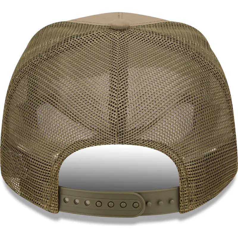siltovka-zaoblena-zelena-snapback-a-frame-tech-ripstop-new-york-yankees-mlb-new-era