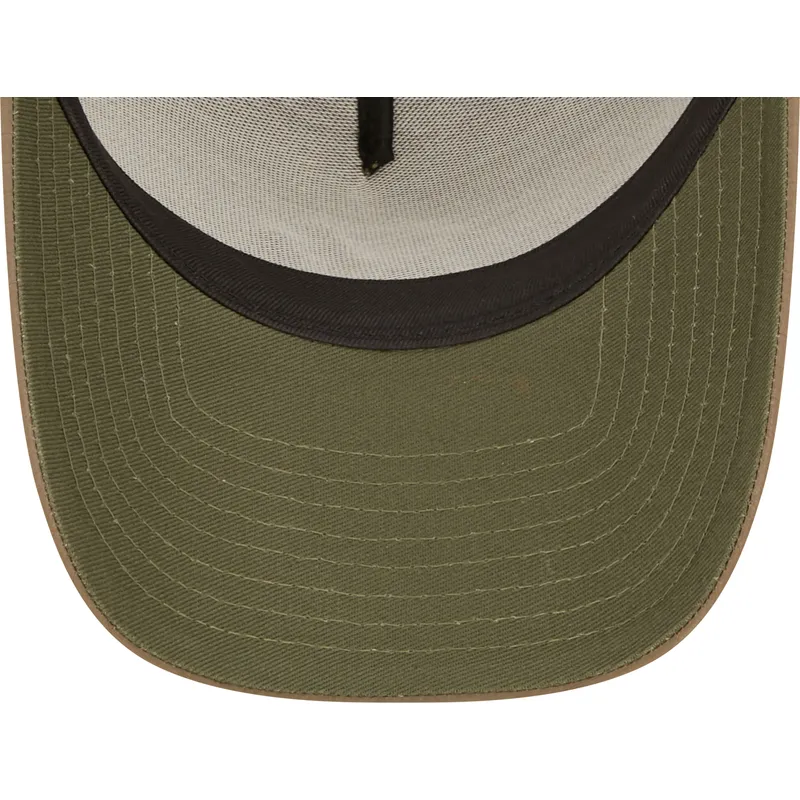 siltovka-zaoblena-zelena-snapback-a-frame-tech-ripstop-new-york-yankees-mlb-new-era