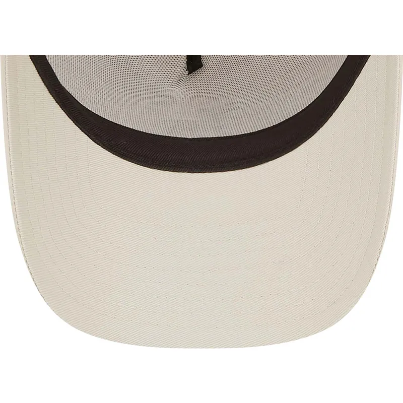 siltovka-zaoblena-bezova-snapback-a-frame-tech-ripstop-los-angeles-dodgers-mlb-new-era