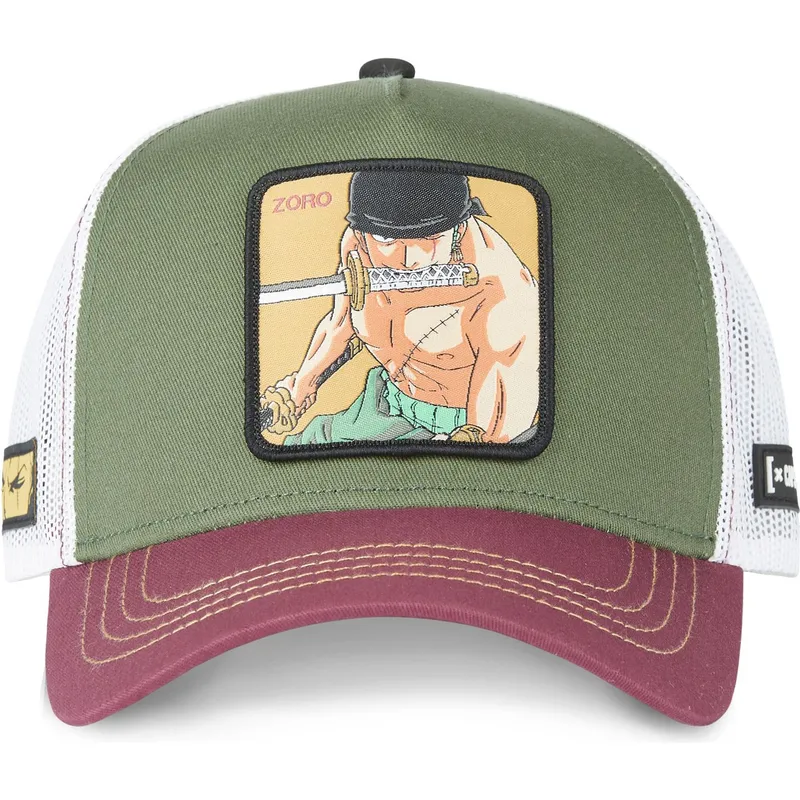 siltovka-zaoblena-zelena-snapback-zor4-roronoa-zoro-one-piece-capslab