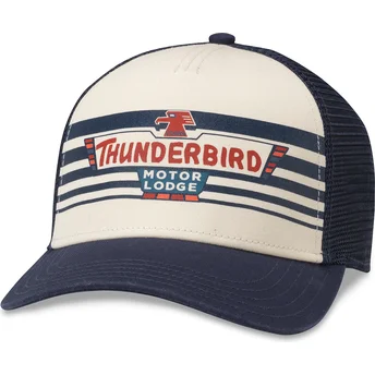Cap zaoblená navy blue snapback American Needle