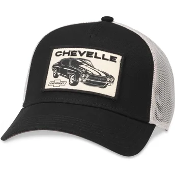 Gorra trucker negra y blanca snapback Chevelle by...
