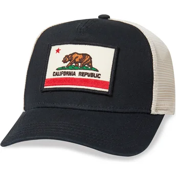 Cap zaoblená black snapback American Needle