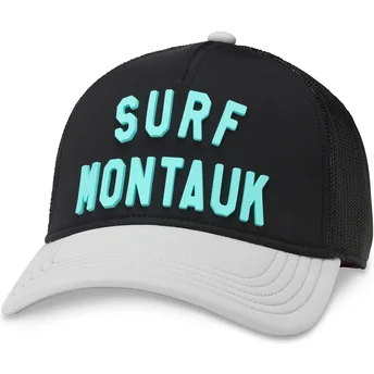 Šiltovky zaoblená čierna snapback Surf Riptide Valin American Needle