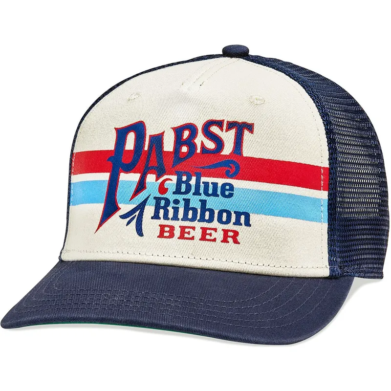 gorra-trucker-beige-und-marineblau-snapback-pabst-blue-ribbon-sinclair-von-american-needle