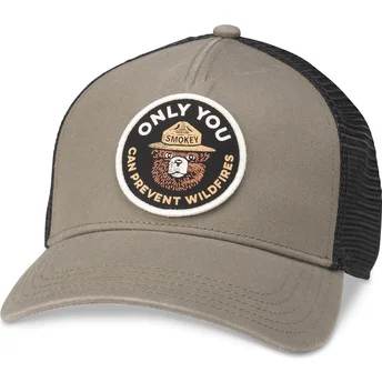 Šiltovky zaoblená kamionista hnedá snapback American Needle