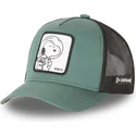 siltovka-zaoblena-zelena-snapback-space-sp2-snoopy-arasidy-capslab