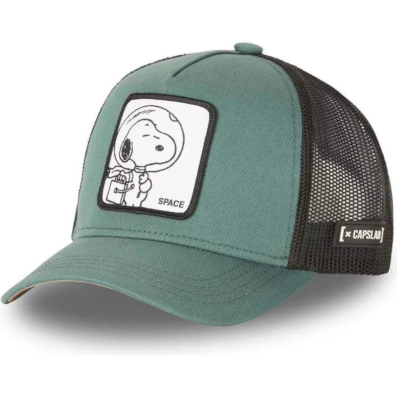 siltovka-zaoblena-zelena-snapback-space-sp2-snoopy-arasidy-capslab