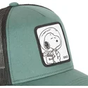 siltovka-zaoblena-zelena-snapback-space-sp2-snoopy-arasidy-capslab