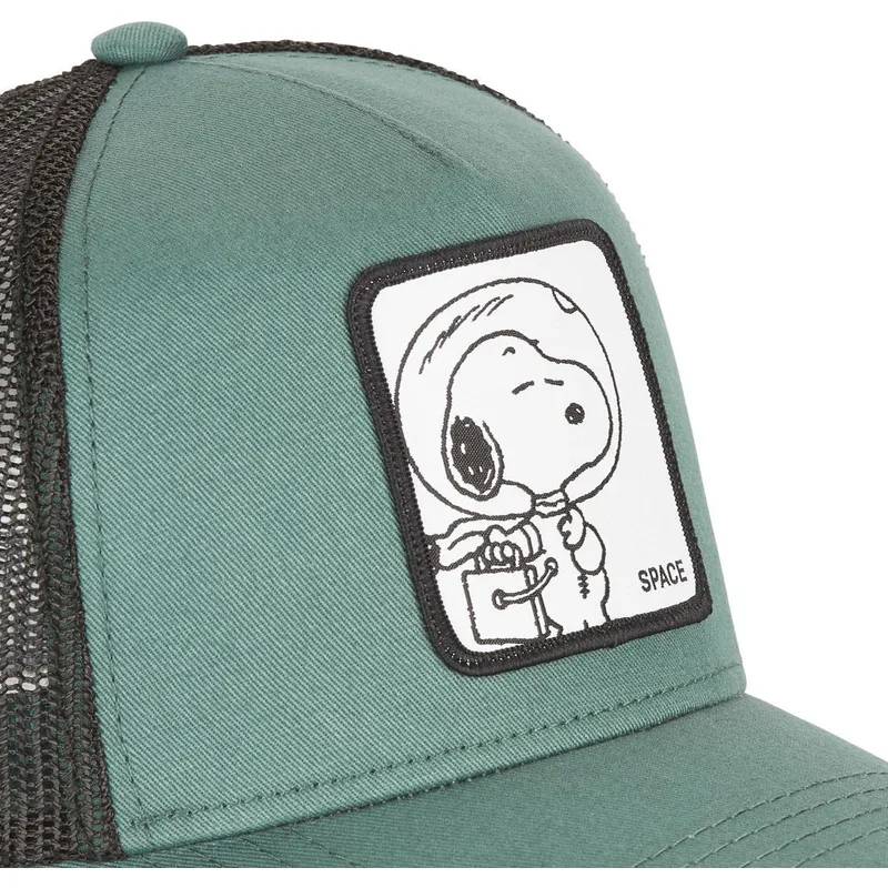 siltovka-zaoblena-zelena-snapback-space-sp2-snoopy-arasidy-capslab