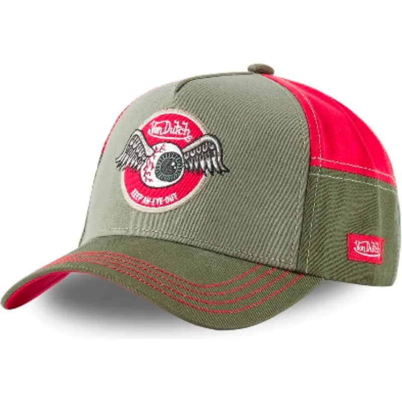 siltovka-zaoblena-zelena-snapback-avin-gre-von-dutch