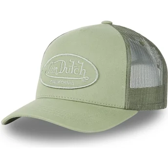Cap zaoblená green snapback Von Dutch
