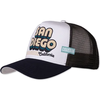 Šiltovky zaoblená kamionista viacfarebná snapback San Diego HFT Coastal
